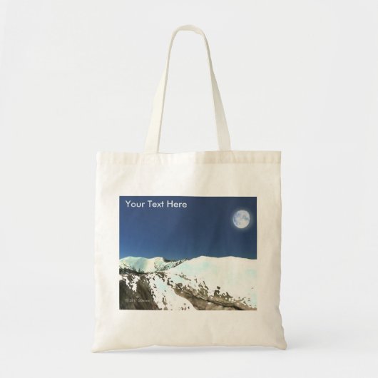 Hoge pieken - Thin Air Tote Bag (Voorkant)