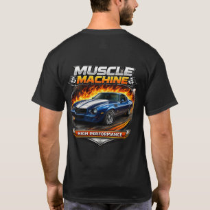 Hoge Prestaties Vintage Auto Kunst T-shirt