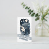 Hoge priesteres Tarot Kaart lezingen Visitekaartje (Staand voorkant)