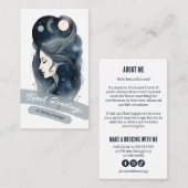 Hoge priesteres Tarot Kaart lezingen Visitekaartje (Voorkant / Achterkant)
