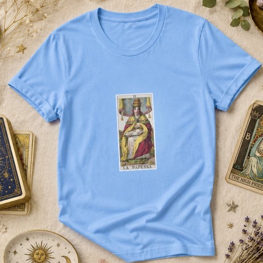 Hoge Priesteres Vintage Tarot T-shirt