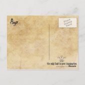 Hoge Priestess of Earth Briefkaart (Achterkant)