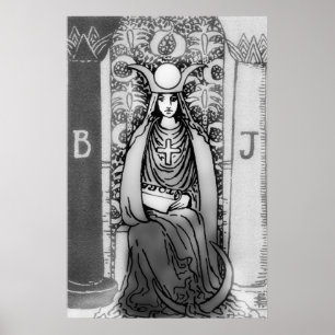 Hoge Priestess Tarot Poster