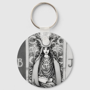 Hoge Priestess Tarot Sleutelhanger