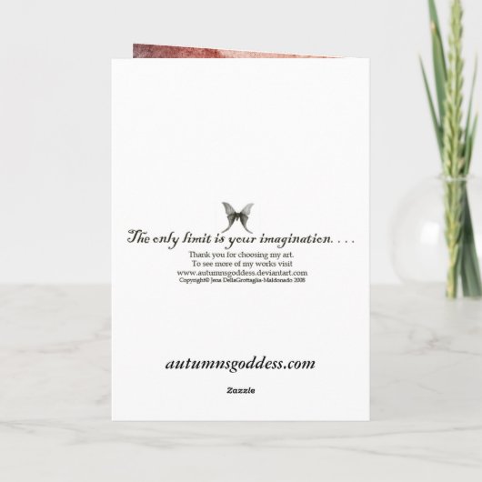 Hoge Priestess van Wind Kaart (Achterkant)