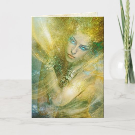 Hoge Priestess van Wind Kaart (Voorkant)