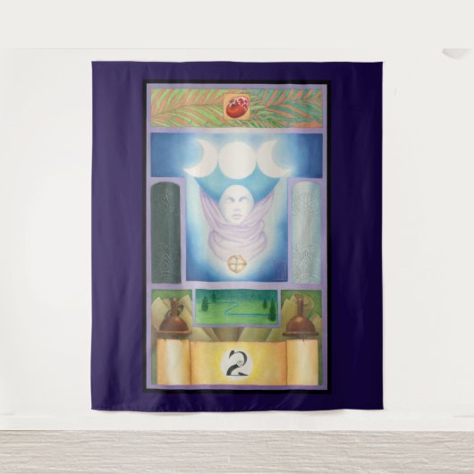 Hoge Priestess Wandkleed (Voorkant)