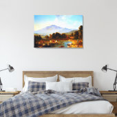 Hoge punt Shandaken Mountains Asher Brown Durand Canvas Afdruk (Insitu (Slaapkamer))