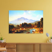 Hoge punt Shandaken Mountains Asher Brown Durand Canvas Afdruk (Insitu (Woonkamer))
