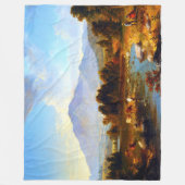 Hoge punt Shandaken Mountains Asher Brown Durand Fleece Deken (Voorkant)