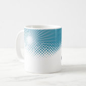 hoge quads koffiemok (Voorkant links)