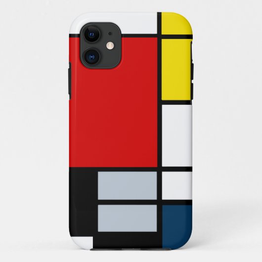 Hoge Res Piet Mondriaan Compositie Case-Mate iPhone Case (Achterkant)