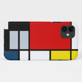 Hoge Res Piet Mondriaan Compositie Case-Mate iPhone Case (Achterkant (horizontaal))