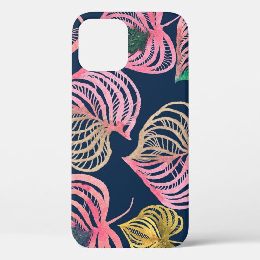 Hoge-Res Waterverf Bloemen: Gedetailleerde textuur Case-Mate iPhone Case (Achterkant)