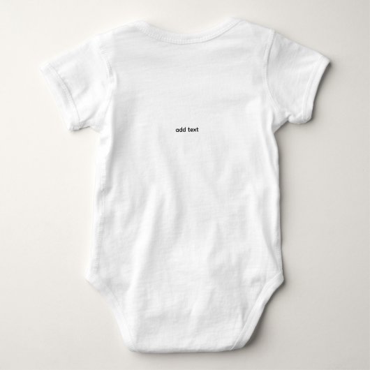 Hoge-resolutie Abstracte Kunst  Romper (Achterkant)