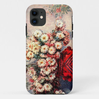 Hoge resolutie Claude Monet Chrysanthemum iPhone 11 Hoesje