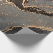 Hoge resolutie. Luxe abstracte vloeistofschilderin Cadeaupapier (Hoek)