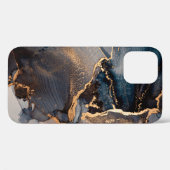 Hoge resolutie. Luxe abstracte vloeistofschilderin Case-Mate iPhone Case (Achterkant (horizontaal))