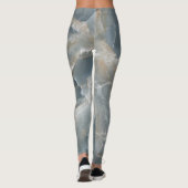 Hoge-resolutie marmeren textuur, natuursteen. leggings (Achterkant)