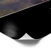 Hoge resolutie sterrenkunde De Lagune Nebula Perfect Poster (Hoek)