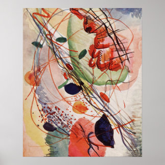 Hoge resolutie van Wassily Kandinsky (1866-1944) Poster