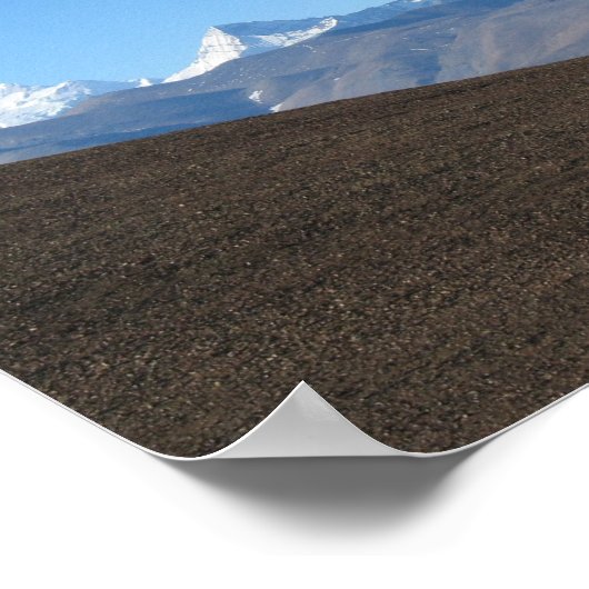 Hoge resolutie voor Mount Everest Panorama Poster (Hoek)