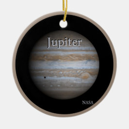 Hoge resolutie Wereldbol van Jupiter Keramisch Ornament