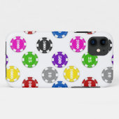 HOGE ROLLER WHITE PHONE CASE (Achterkant (horizontaal))