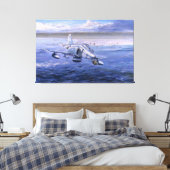 Hoge Rollers over Koeweit door Rick Herter Print (Insitu (Slaapkamer))
