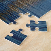 Hoge schepen in historische haven legpuzzel (Zijkant)