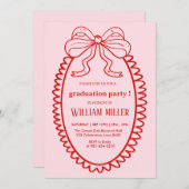 Hoge school met de hand getekende geïllustreerde r kaart (Voorkant / Achterkant)