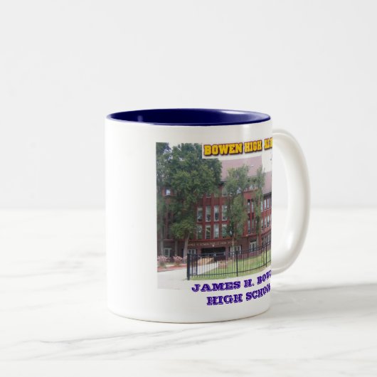 HOGE SCHOOLMOK BOWEN TWEEKLEURIGE KOFFIEMOK (Voorkant rechts)