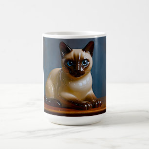 Hoge Siamese Kat Kop