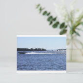 Hoge snelheid briefkaart (Staand voorkant)