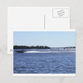 Hoge snelheid briefkaart (Voorkant / Achterkant)