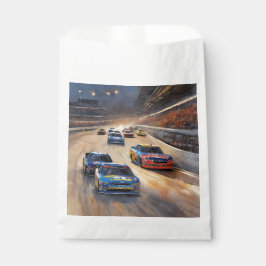 Hoge snelheid kleurrijke Twilight Racing Scene Bedankzakje