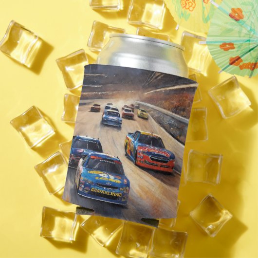 Hoge snelheid kleurrijke Twilight Racing Scene Blikjeskoeler (Insitu Zomer)