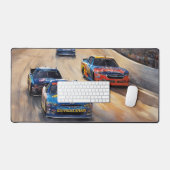 Hoge snelheid kleurrijke Twilight Racing Scene Bureaumat (Keyboard & Muis)