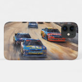 Hoge snelheid kleurrijke Twilight Racing Scene Case-Mate iPhone Case (Achterkant (horizontaal))