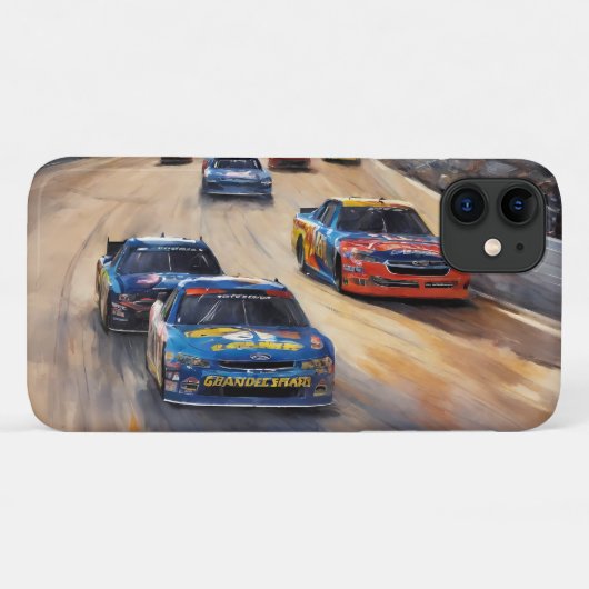 Hoge snelheid kleurrijke Twilight Racing Scene Case-Mate iPhone Case (Achterkant (horizontaal))
