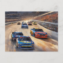 Hoge snelheid kleurrijke Twilight Racing Scene