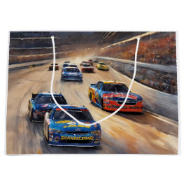 Hoge snelheid kleurrijke Twilight Racing Scene Groot Cadeauzakje