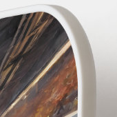 Hoge snelheid kleurrijke Twilight Racing Scene Pickleball Paddle (Links Detail)