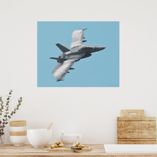 Hoge snelheid poster (Keuken)