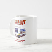 Hoge snelheid Shanghai Maglev SMT Transrapid Train Koffiemok (Voorkant links)