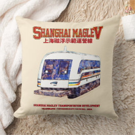 Hoge snelheid Shanghai Maglev SMT Transrapid Train Kussen