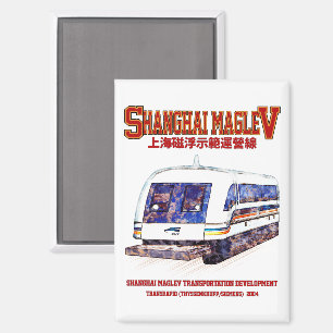 Hoge snelheid Shanghai Maglev SMT Transrapid Train Magneet