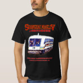 Hoge snelheid Shanghai Maglev SMT Transrapid Train T-shirt (Voorkant)