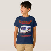 Hoge snelheid Shanghai Maglev SMT Transrapid Train T-shirt (Voorkant volledig)