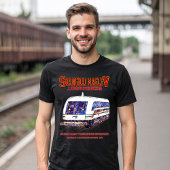 Hoge snelheid Shanghai Maglev SMT Transrapid Train T-shirt